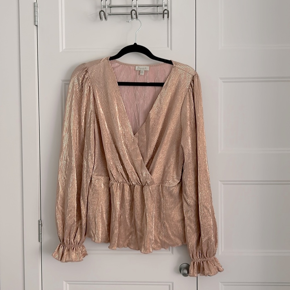 Rose Gold blouse